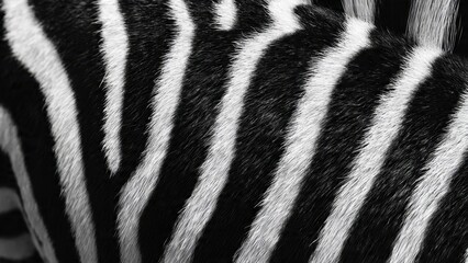 Fototapeta premium Zebra Stripes Close-Up