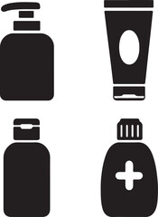 A minimalist image featuring a solid black rectangle with rounded corners on a white background