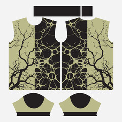 Ultimate Player Sports Jersey T-Shirt Design &ndash; Modern Athletic Teamwear Fabric Vector