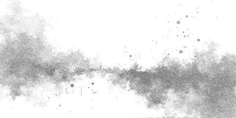 Vector Abstract ethereal ink blots cascade across canvas, a monochromatic spectacle of texture and dimension. Embodying a sense of mystery and depth. © Sanatçi