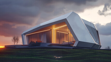 Fototapeta premium modern design of home 