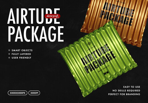 Airtube Package Mockup