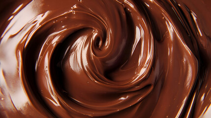 melted chocolate dripping