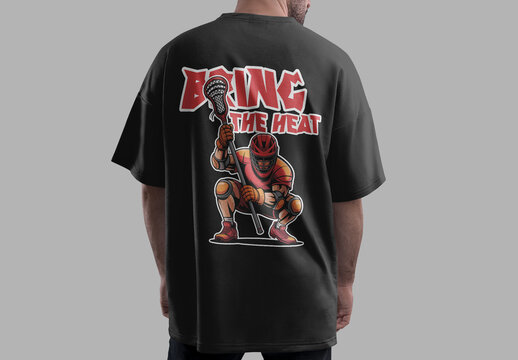 Sporty Mascot Character Tshirt Design