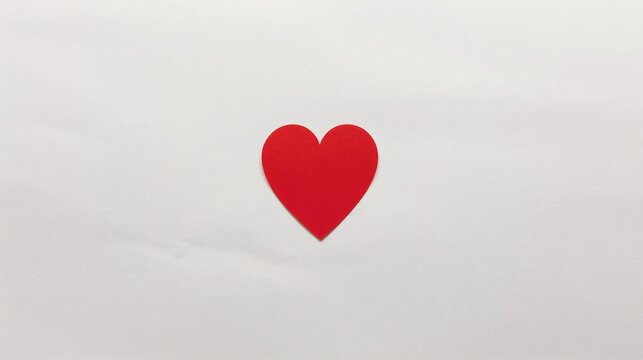 Red hears background, paper cut romantic concept, top view. Beautiful cute hearts flat lay composition. Valentines Day greeting card concept. Mothers Day anniversary design