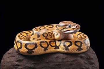 Fototapeta premium Ball python reptile animal snake.