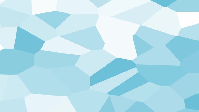 Hexagonal Liquid Geometry Abstract White Blue Calm Visual Flow