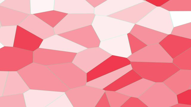 Hexagon Liquid Abstract Wave Design, Dark Pink Red Geometric Motion Background, Modern Fluid Hexagonal Pattern Animation, Luxury Gradient Flow Visual