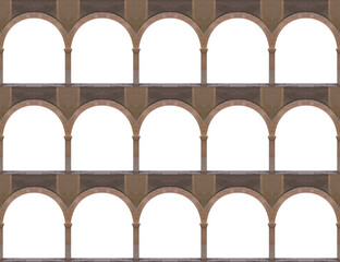 On the streets in Catalonia, public places. Elements of architectural decorations of buildings,...