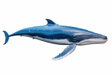 Fototapeta premium Marine life whale animal mammal.