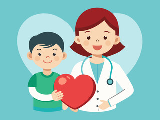 Obraz premium doctor and patient
