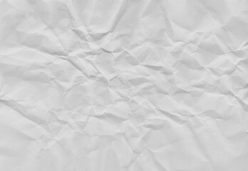 Obraz premium Paper background texture crumple wrinkle white pattern, torn newspaper abstract rough vintage wall parchment crease scrapbook coraboard, wrinkled aged crushed crumpled.