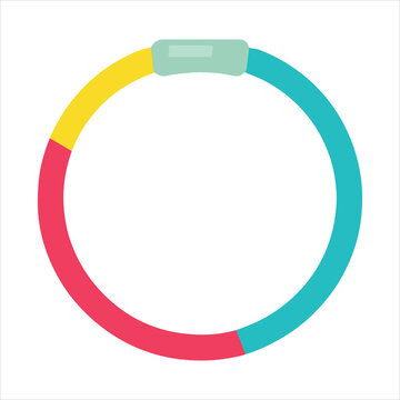 Glow stick bracelet illustration, Cute Summer Clipart, Cute Little Summer Art, summer Beach design