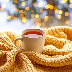 cup of tea and cookies