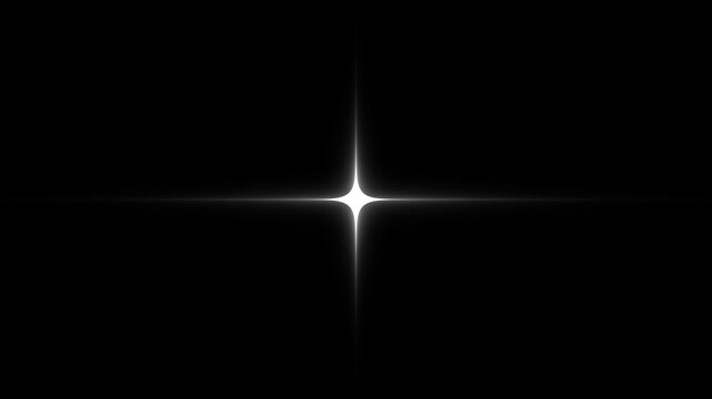 Twinkle sparkling stars shine animation 4k, vector doodle blinking stars, glowing star sparkle, alpha channel transparent black background