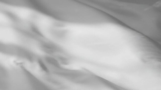 Abstract grayscale background displaying soft flowing fabric texture with delicate smooth drapery folds creating a minimalist and elegant surface design element for various visual projects.
