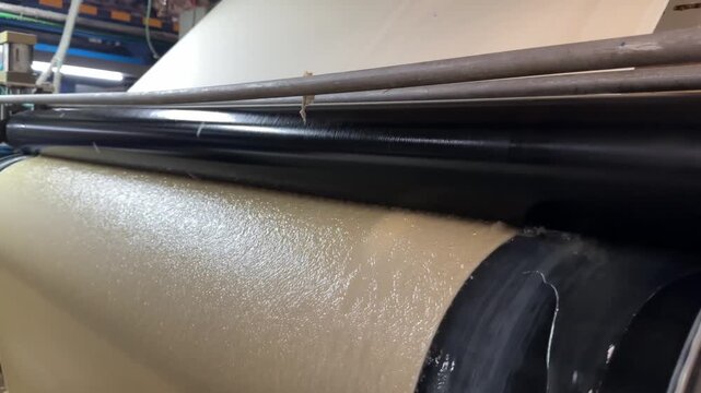 Textile scouring and bleaching process in fabric finishing industry