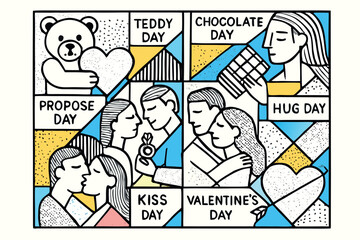 Obraz premium A Day Made for Love,Sweet Moments, Sweeter Love