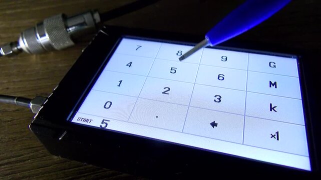 Vector Network Analyzer  is an instrument for measure antenna, cable, filter and amplifier parameters