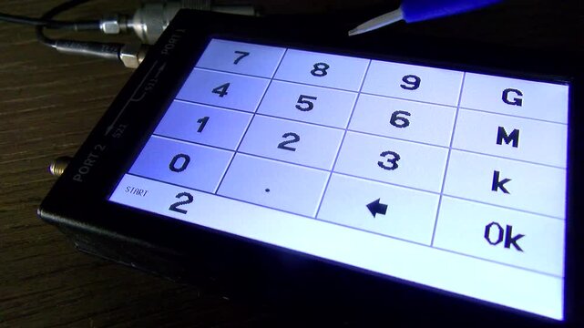 Vector Network Analyzer  is an instrument for measure antenna, cable, filter and amplifier parameters