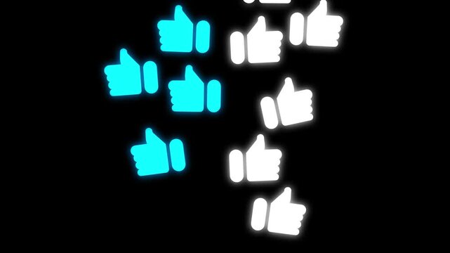 Heart Stream reaction social media love emoji icon flaying Social Media Love Reaction Flying Heart Emojis love icon love Emojis fly up
