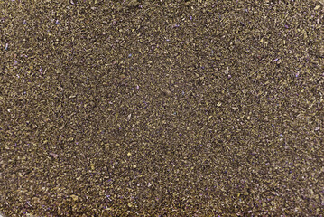 Potassium permanganate crystals background texture