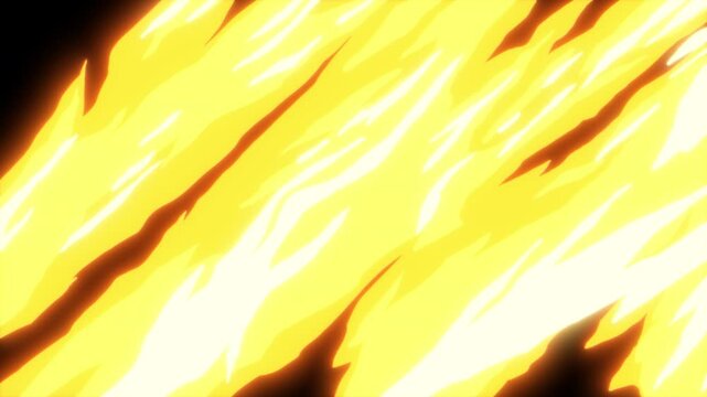 Fire on black background overlay animation transition, burn light effect video.