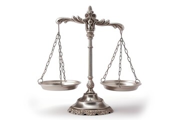 Scale of justice white background courthouse chandelier.