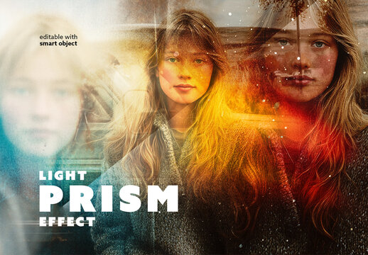 Light Prism Photo Effect