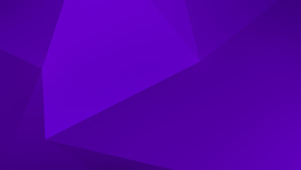 Abstract purple and blue background with geometric triangle shapes. High resolution full frame triangular background with copy space.