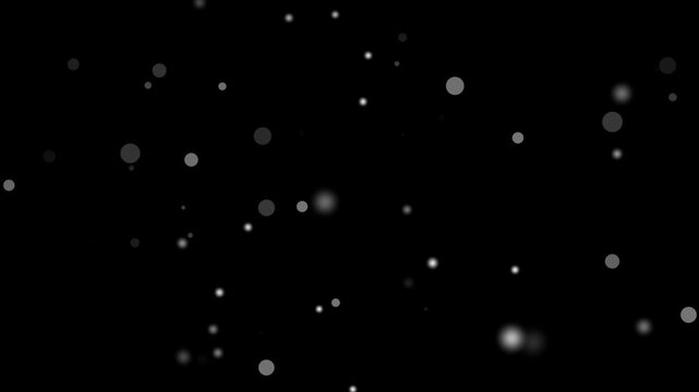 infinite expanding round animation and lots of black background