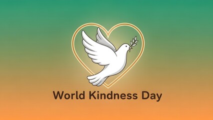 Obraz premium Celebrating world kindness day