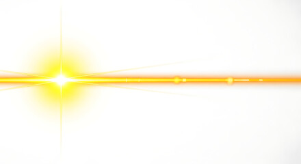 Sunrise light burst with golden rays abstract background gradient energy glow effect