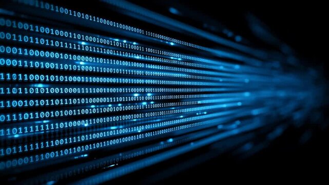 背景動画 ｜AI、テクノロジー、人工知能、デジタル、未来のイメージ