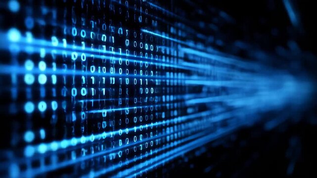 背景動画 ｜AI、テクノロジー、人工知能、デジタル、未来のイメージ