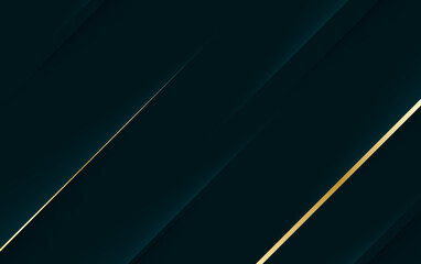 Abstract blue and dark futuristic vector background with flowing light lines and wave patterns