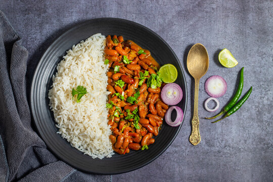 Rajma chawal is a comforting North Indian meal of red kidney beans curry served with steamed rice loved by families.
