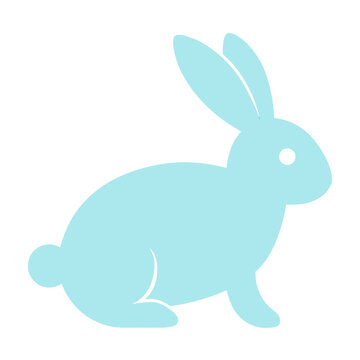 Springhare simple thin line art vector illustration