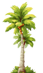 tropical palm tree