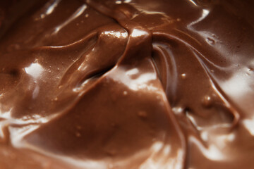 Creamy Brown Pudding with Smooth Surface