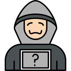 Obraz premium Anonymity Icon