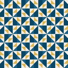 Geometric precision aesthetic, color block tessellation modern seamless vector patterns. Neutral retro colors. Repeatable design for fabric collection, wallpapers,