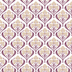 Ethnic Border Vector Background Print