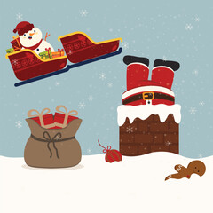 Winter White Wallpaper Vector Print