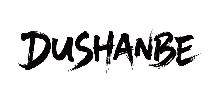 DUSHANBE Handwriting
