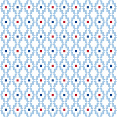 Geometric Monogram Color Pattern Background