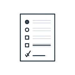 Simple Checklist with Checked Item