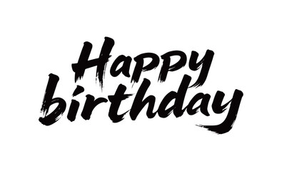 Happy birthday Handwriting
