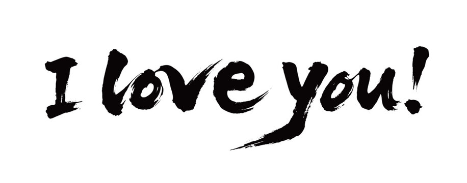 I love you Handwriting
