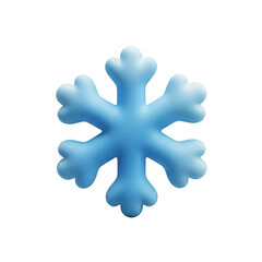 Obraz premium Soft Light Blue Stylized Snowflake Isolated on Black Background. Perfect for Winter Holiday, Christmas, New Year, and Seasonal Graphic Design Projects, Decorations, and Festive The